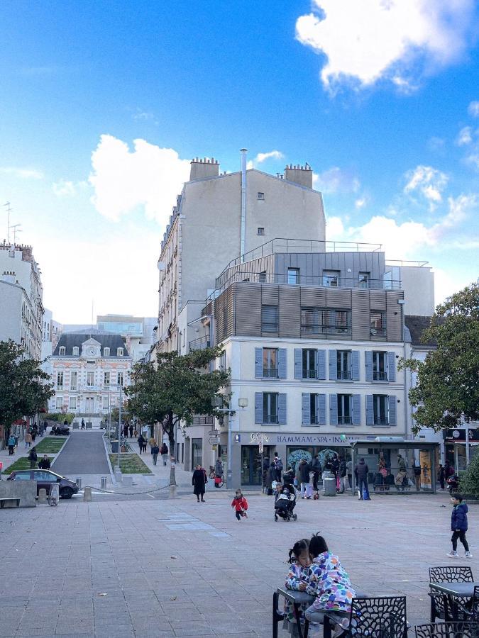 Magnificent Apart Paris Bagnolet 402 With View Exteriör bild