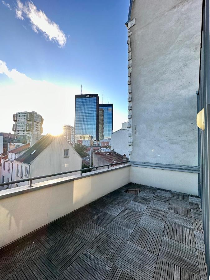 Magnificent Apart Paris Bagnolet 402 With View Exteriör bild