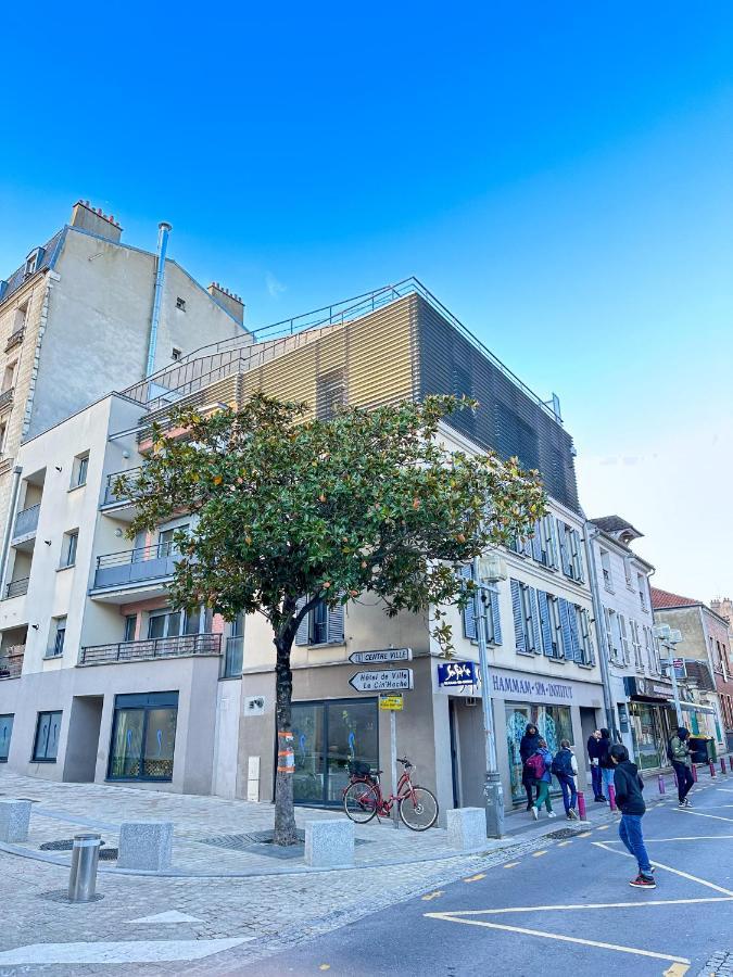 Magnificent Apart Paris Bagnolet 402 With View Exteriör bild